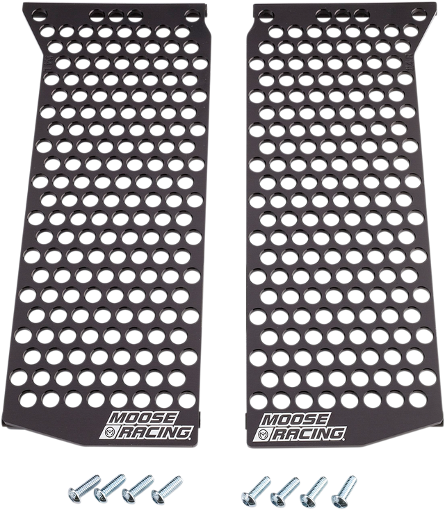 MOOSE RACING Radiator Guards - Black - Beta/Husaberg/Husqvarna/KTM 12-114 - Cycle City Outdoors