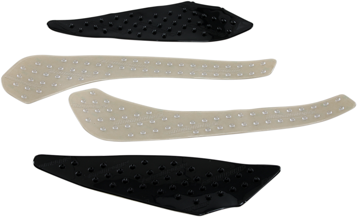 STOMPGRIP 55-10-0151H Tank Grips - Volcano - Black/Clear - Suzuki - GS '18-'23 | Street