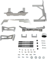 MOOSE RACING Radiator Braces - Silver - Kawasaki 11-8018 - Cycle City Outdoors