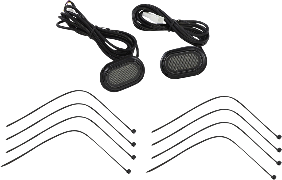 Custom Dynamics Antenna Grommet Light - Smoke Lens - Black CD-PLUG-SB - Cycle City Outdoors