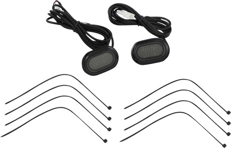Custom Dynamics Antenna Grommet Light - Smoke Lens - Black CD-PLUG-SB - Cycle City Outdoors