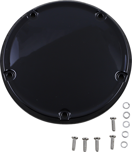 DRAG SPECIALTIES Derby Cover - Gloss Black - Softail D33-0118GB