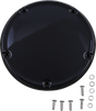 DRAG SPECIALTIES Derby Cover - Gloss Black - Softail D33-0118GB
