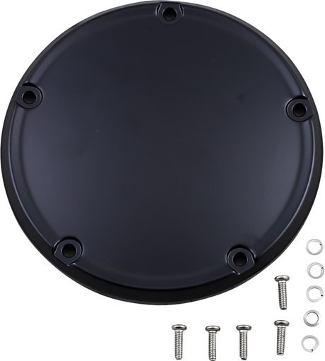 DRAG SPECIALTIES Derby Cover - Matte Black - Softail D33-0118MB