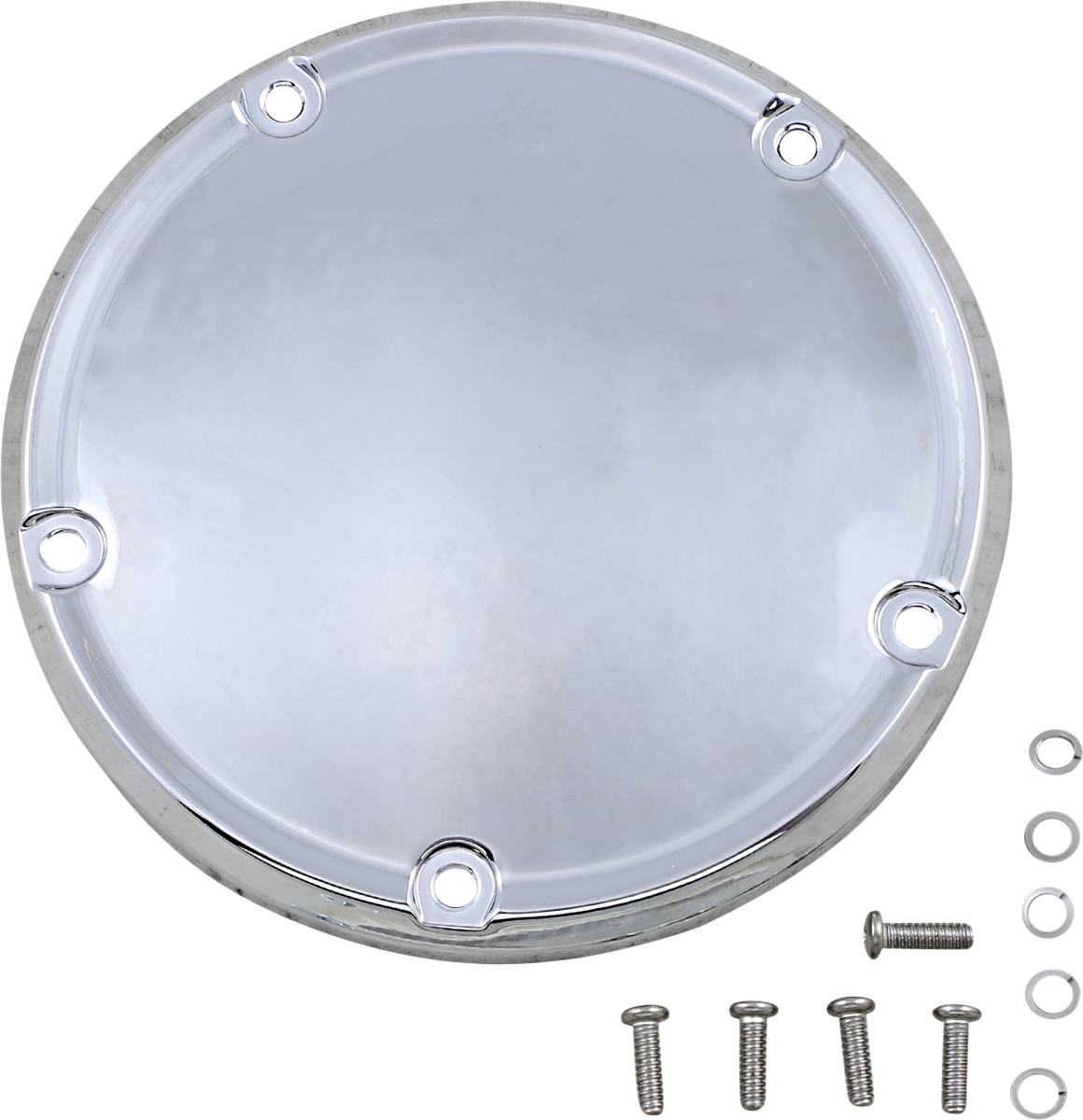 DRAG SPECIALTIES Derby Cover - Chrome - Softail D33-0118C