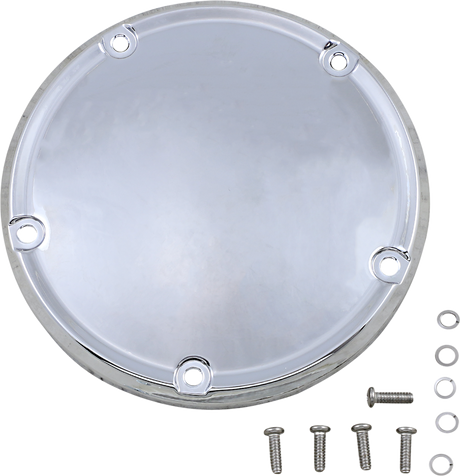 DRAG SPECIALTIES Derby Cover - Chrome - Softail D33-0118C