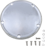 DRAG SPECIALTIES Derby Cover - Chrome - Softail D33-0118C