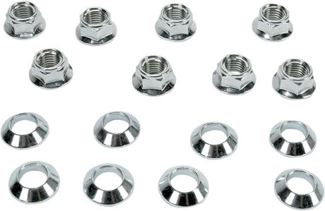 MOOSE RACING Lug Nuts - Locking - 8 Pack - ATV 0223-0044M - Cycle City Outdoors