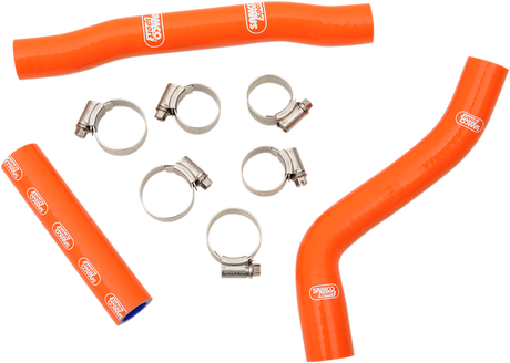 MOOSE RACING Race Fit Radiator Hose Kit - Orange - KTM MBU-KTM-80-OR - Cycle City Outdoors