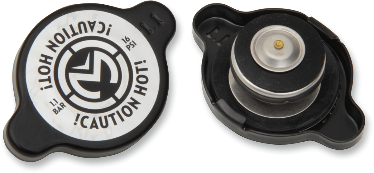 MOOSE RACING Stock Replacement Radiator Cap - Black - 1.1 Bar 212-1112 - Cycle City Outdoors