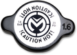 MOOSE RACING High Pressure Radiator Cap - Black - 1.6 Bar 212-1601 - Cycle City Outdoors