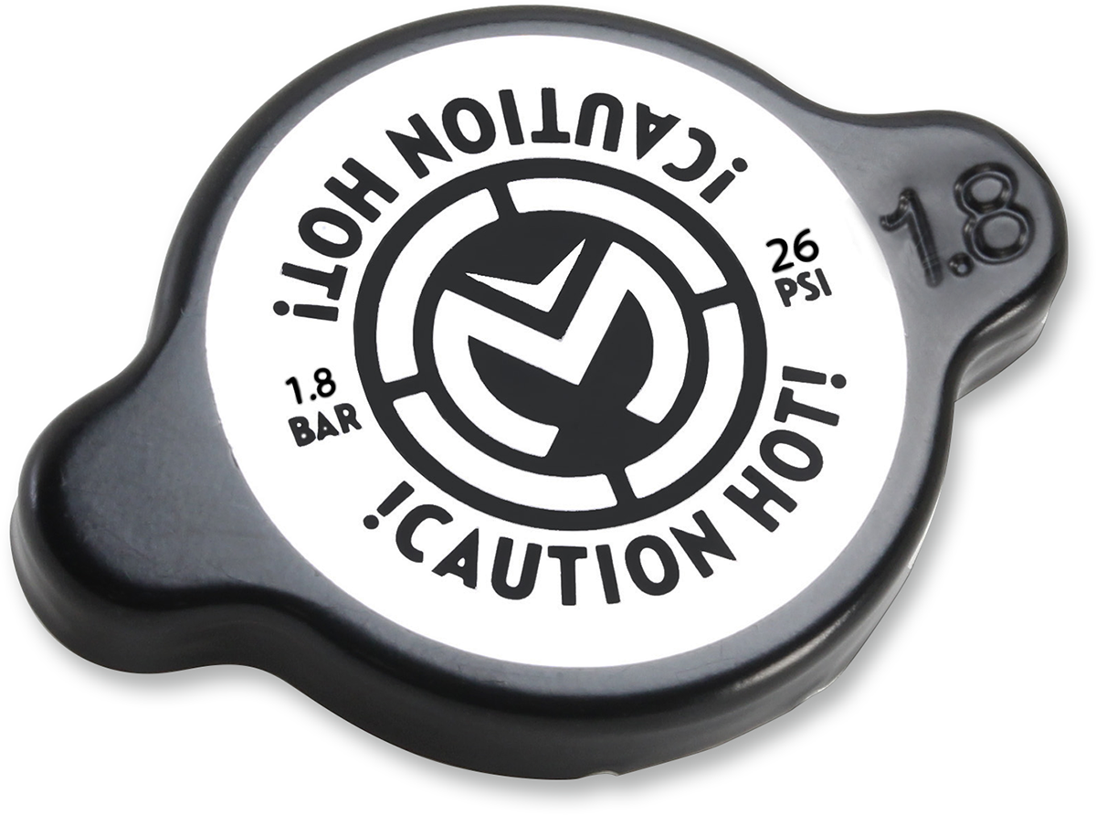 MOOSE RACING High Pressure Radiator Cap - Black - 1.8 Bar 212-1801 - Cycle City Outdoors