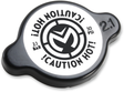 MOOSE RACING High Pressure Radiator Cap - Black - 2.1 Bar 212-2100 - Cycle City Outdoors