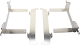 MOOSE RACING Radiator Braces - Silver - Yamaha 11-158 - Cycle City Outdoors