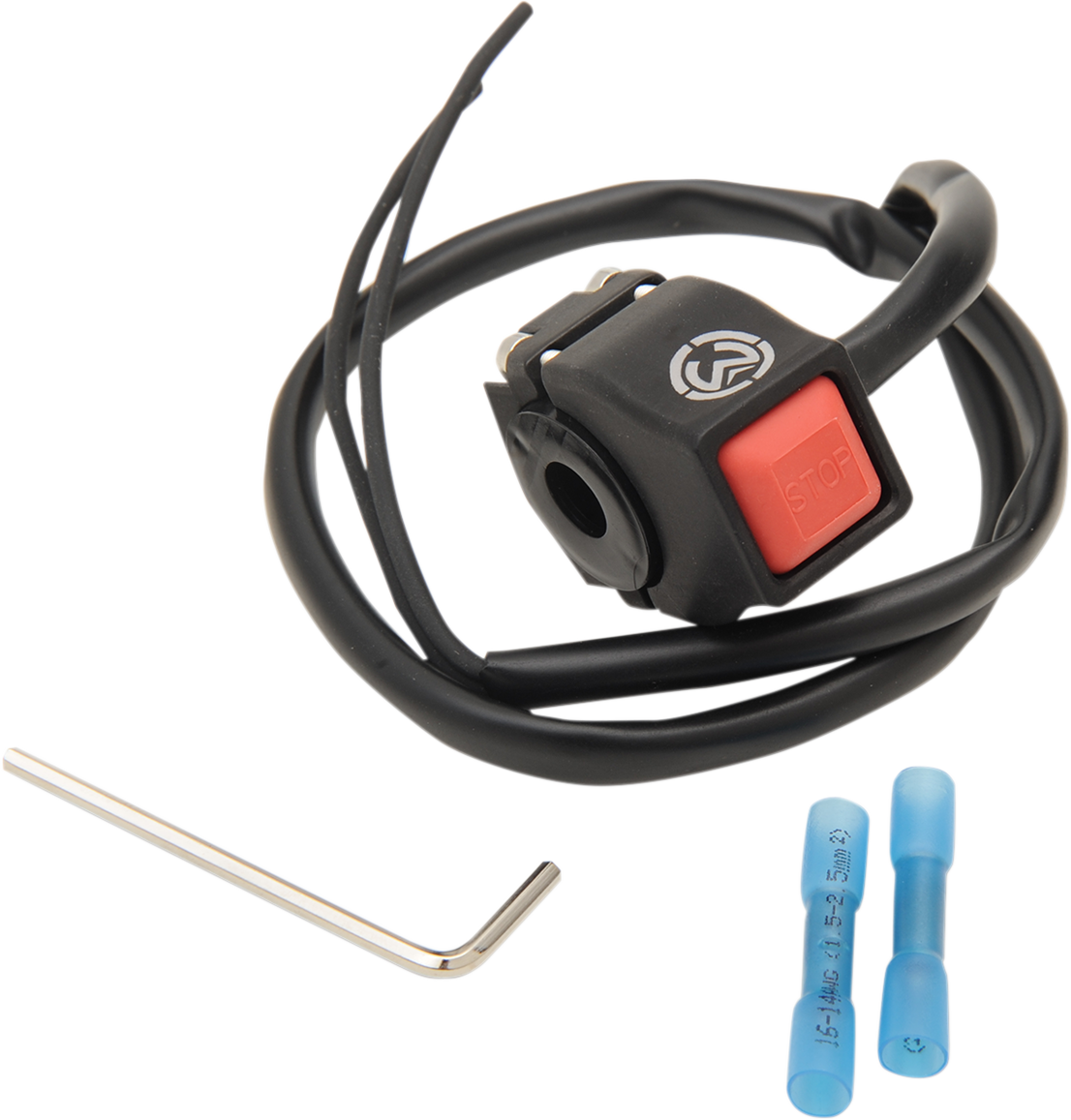 MOOSE RACING Billet Kill Switch - Black KS-B-BLACK-M - Cycle City Outdoors