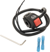 MOOSE RACING Billet Kill Switch - Black KS-B-BLACK-M - Cycle City Outdoors