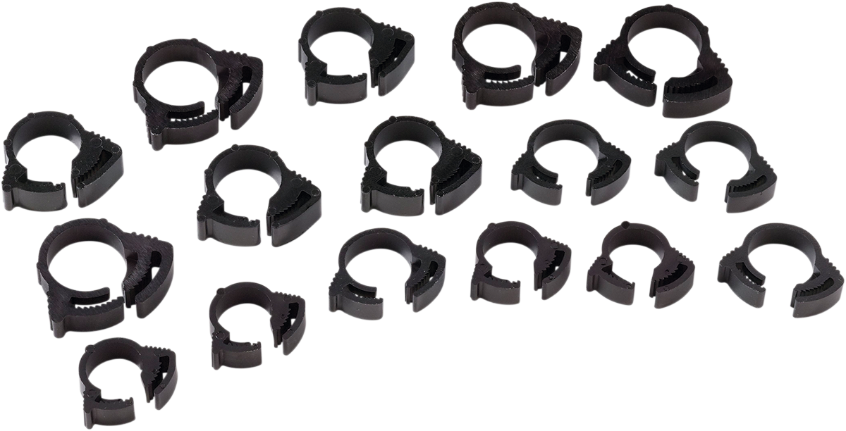 MOOSE RACING Clamps - Ratchet - Nylon - 16-Piece 111-2016 - Cycle City Outdoors