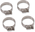 MOOSE RACING Clamp Hose - Stainless Steel - 13-32 mm - 4-Pack 114-6412 - Cycle City Outdoors
