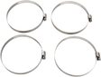 MOOSE RACING Clamp Hose - Stainless Steel - 58-83 mm - 4-Pack 114-6444 - Cycle City Outdoors