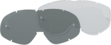 MOOSE RACING Replacement Lens - Scott - XI 83-89 Works - Clear 15-20-10 - Cycle City Outdoors
