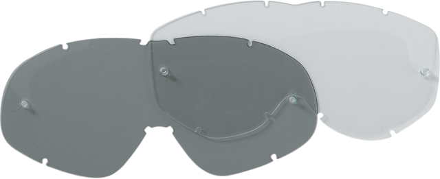 MOOSE RACING Replacement Lens - Scott - XI 83-89 Works - Clear 15-20-10 - Cycle City Outdoors