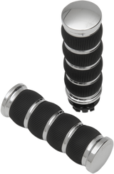 ARLEN NESS Grips - Ring Leader - Cable - Chrome 07-312