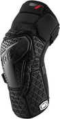 100% Surpass Knee Guards - Black - Large 70009-00003