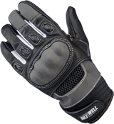 BILTWELL Bridgeport Gloves - Gray - Large 1509-1101-304