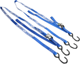 MOOSE RACING Soft-Tie Tie-Downs - Blue 3920-0304