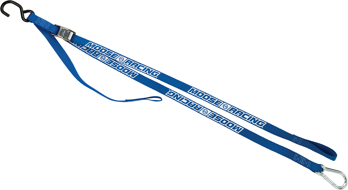 MOOSE RACING Carabiner Tie-Down - Blue 3920-0356 - Cycle City Outdoors