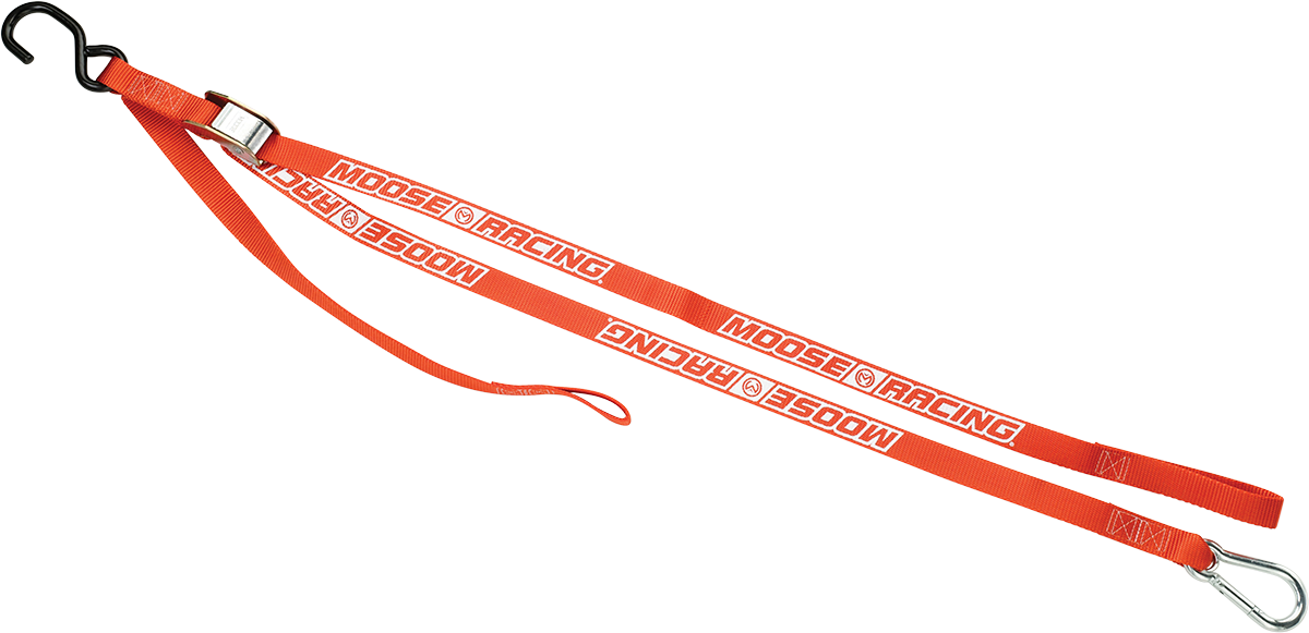 MOOSE RACING Carabiner Tie-Down - Orange 3920-0357 - Cycle City Outdoors