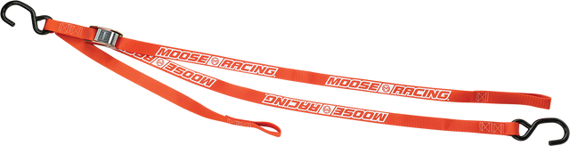 MOOSE RACING Soft-Tie Tie-Downs - Orange 3920-0358 - Cycle City Outdoors