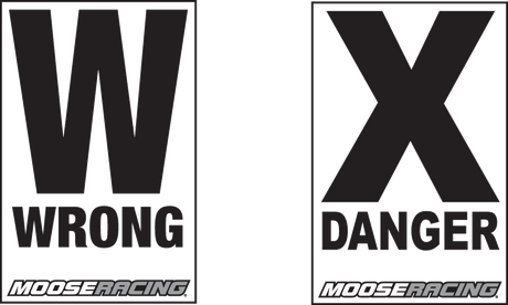MOOSE RACING Danger/Warn Course Arrow M9000-14PT - Cycle City Outdoors