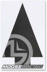 MOOSE RACING Course Arrow - Black/White M9001-15PT - Cycle City Outdoors