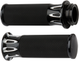 ARLEN NESS Grips - Deep Cut - Cable - Black 07-317