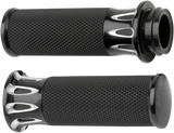 ARLEN NESS Grips - Deep Cut - TBW - Black 07-319
