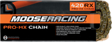 MOOSE RACING 420 RXP Pro-MX Chain - Gold - Master Link M576-00-01 - Cycle City Outdoors