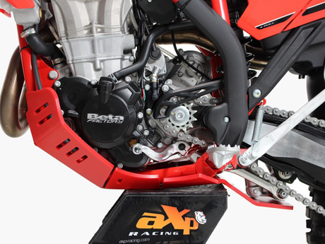 Axp Racing AX1684 Xtrem Skid Plate - Red - Beta - Enduro RR '20-'24 | Adventure/Off-Road