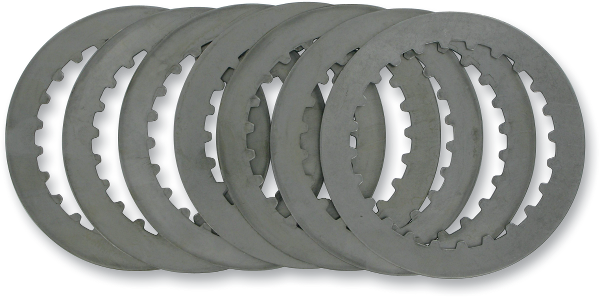MOOSE RACING Steel Clutch Plates M80-7210-7 - Cycle City Outdoors