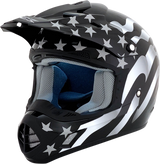 AFX FX-17 Helmet - Flag - Stealth - 3XL - Part Number 0110-7629