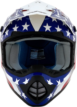 AFX FX-17 Helmet - Flag - White - 3XL - Part Number 0110-7633