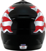 AFX FX-17 Helmet - Flag Design - Black - 4XL - Part 0110-7632