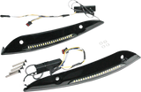 Custom Dynamics Windshield Trim - Black CD-RG-WT-AW2-B - Cycle City Outdoors