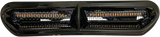 Custom Dynamics LED Vent Insert - Amber/White - Black w/ Black Mesh CD-VENT-AW2-BB - Cycle City Outdoors