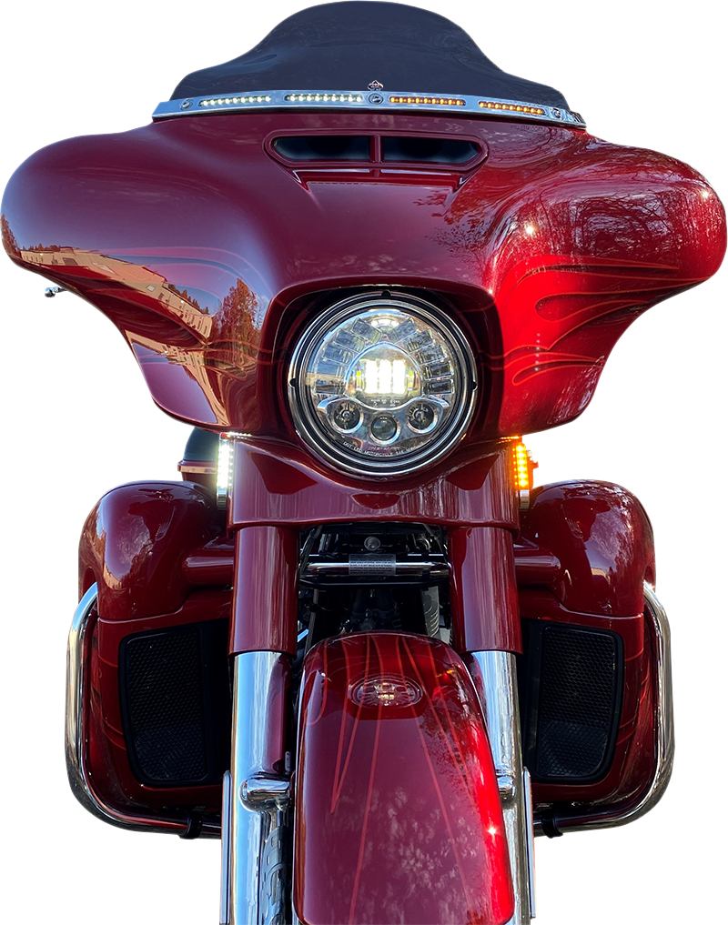 Custom Dynamics Light Strip - Chrome PB-DS2-14-C - Cycle City Outdoors