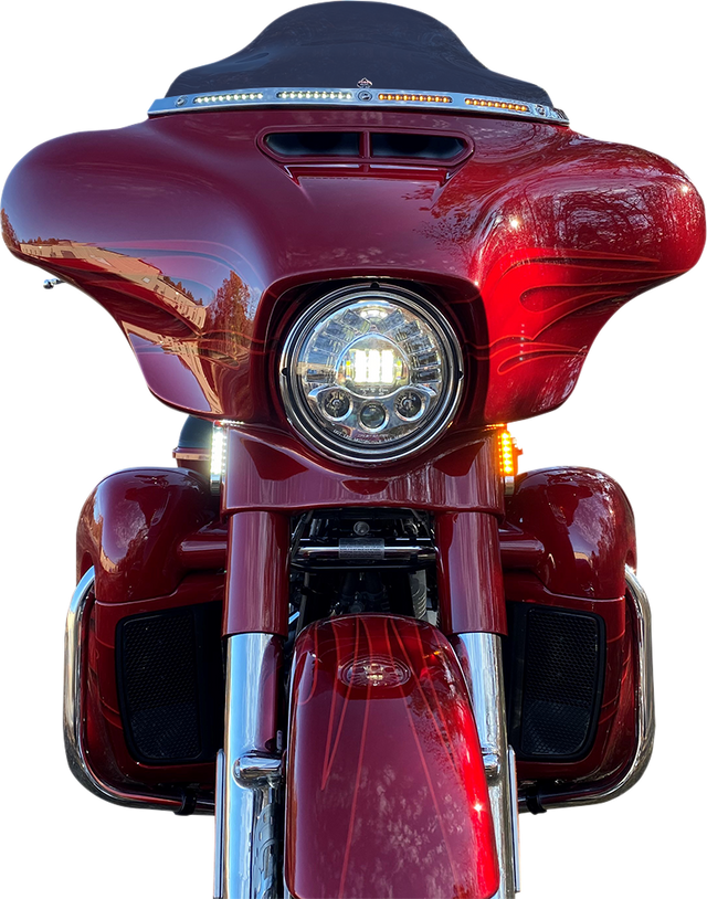 Custom Dynamics Light Strip - Chrome PB-DS2-14-C - Cycle City Outdoors
