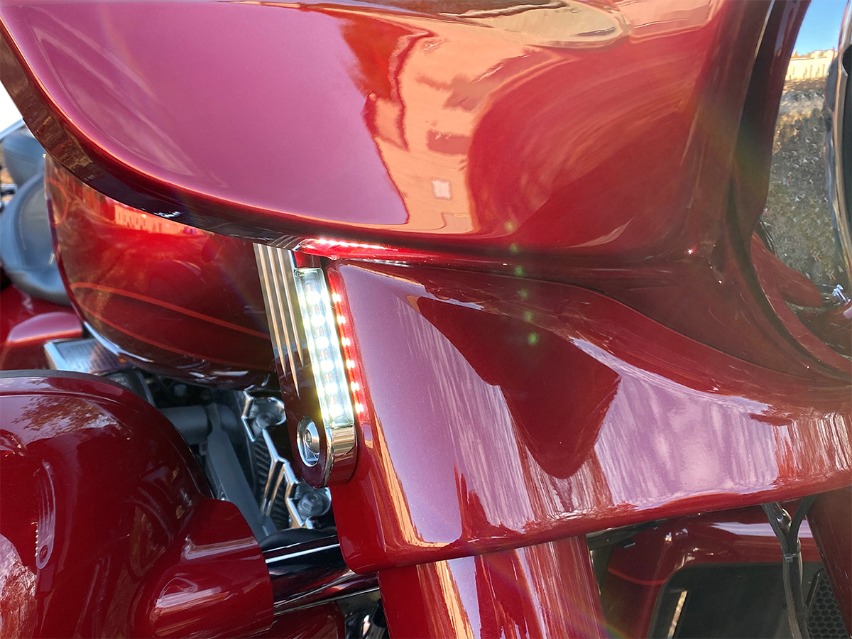 Custom Dynamics Light Strip - Chrome PB-DS2-14-C - Cycle City Outdoors