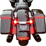 Custom Dynamics LED Lights - Red - Black CD-BOLT-R2-B - Cycle City Outdoors