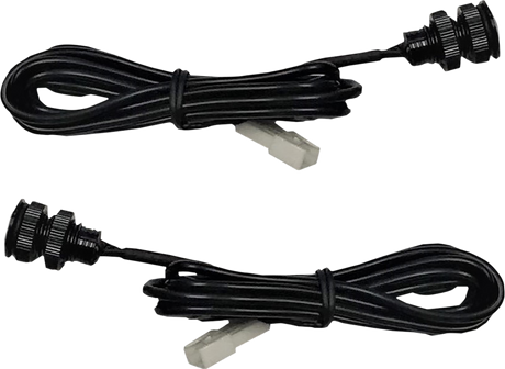 Custom Dynamics LED Lights - Red - Polished CD-BOLT-R2-P - Cycle City Outdoors