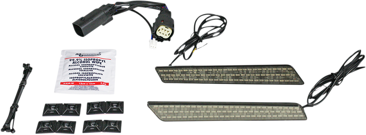 Custom Dynamics Saddlebag Light - Smoke CD-LATCH-DC-S - Cycle City Outdoors